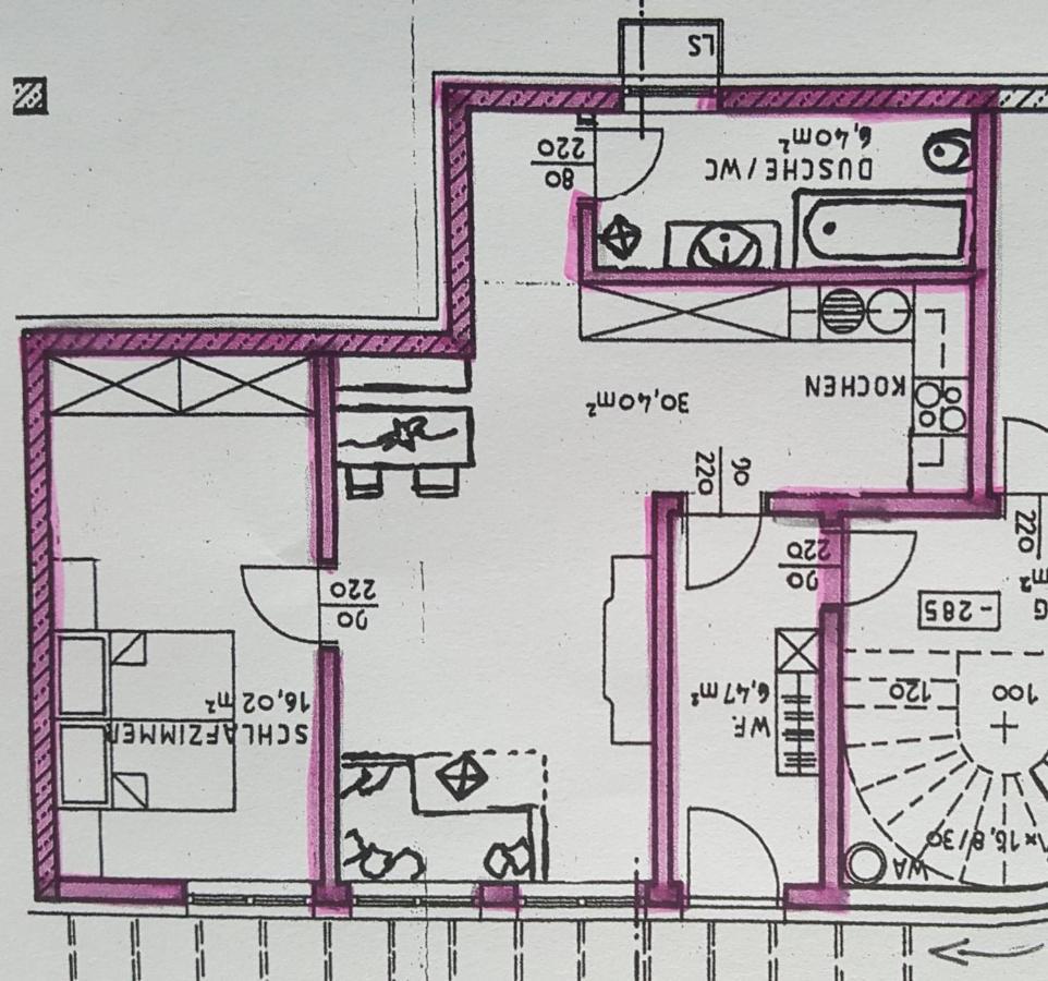 Ferienwohnung Mathis ヴァンダンス エクステリア 写真